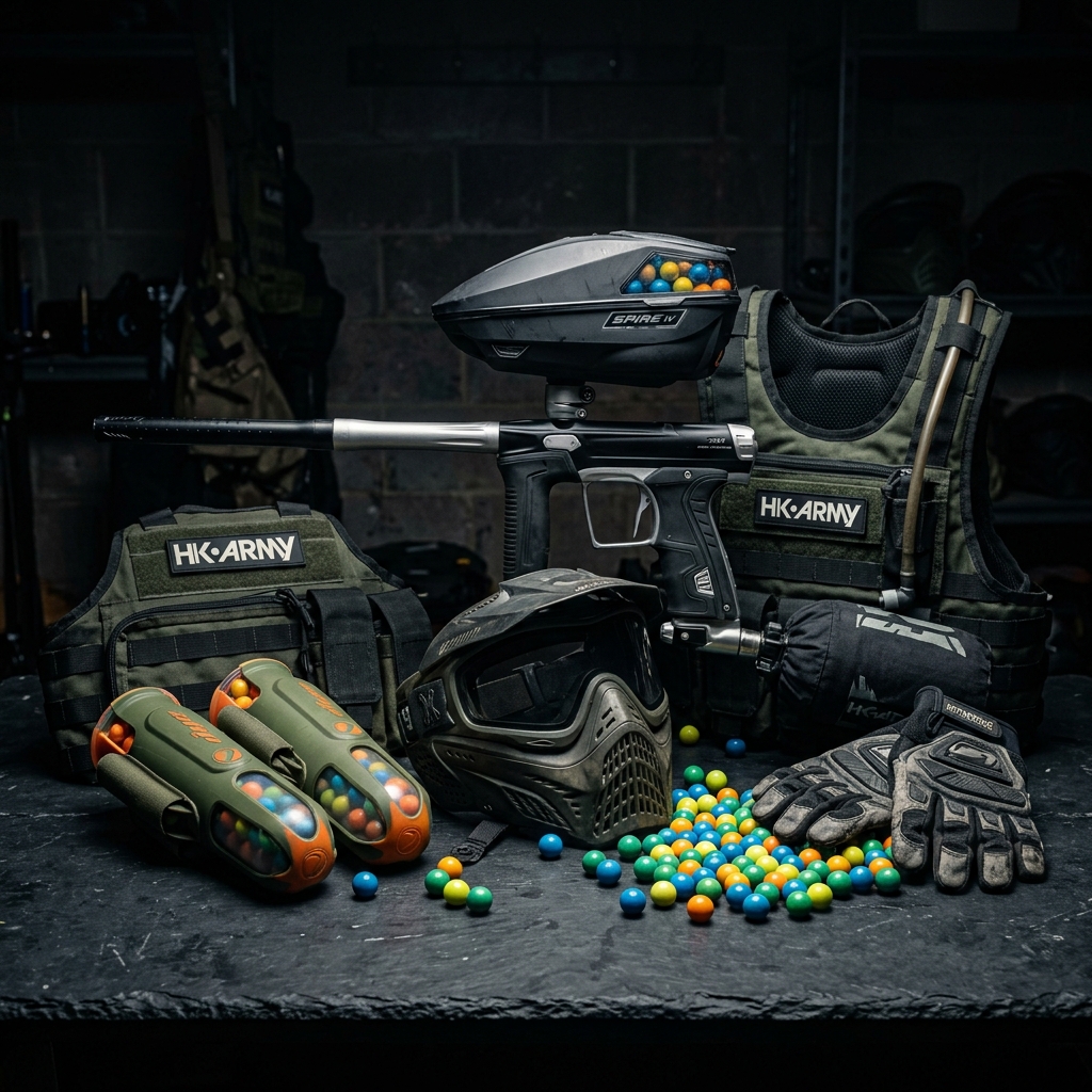 Paintball equipment